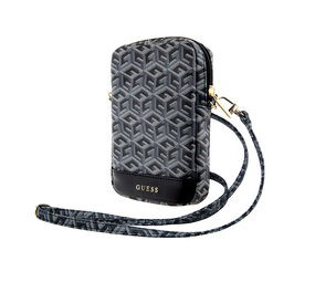 Guess Guess Wallet tas - G Cube - Bottom Stripe - Zwart Guess Guess Wallet tas - G Cube - Bottom Stripe - Zwart