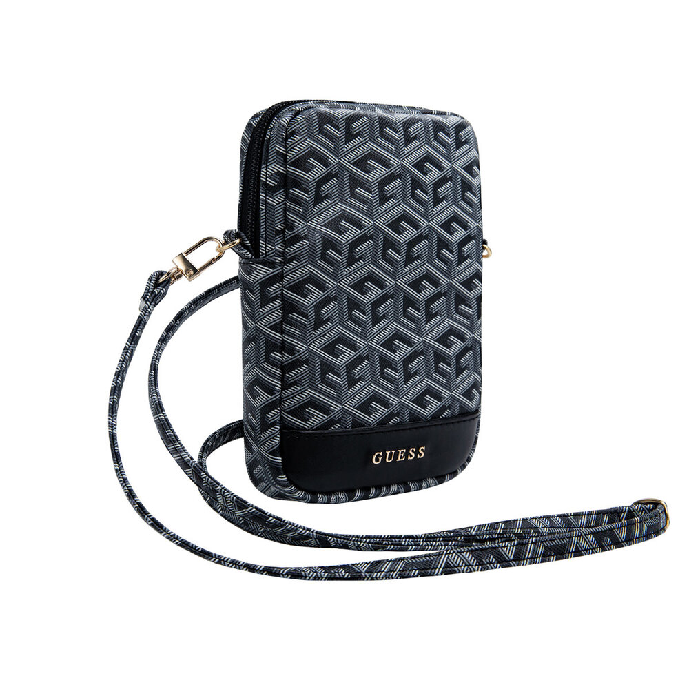 Guess Guess Wallet sac - G Cube - Bottom Stripe - Noir Guess Guess Wallet sac - G Cube - Bottom Stripe - Noir