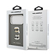 Karl Lagerfeld Karl lagerfeld iPhone 17 Pro Back cover coque - Grained - K&C Heads Pins - Gris Karl Lagerfeld Karl lagerfeld iPhone 17 Pro Back cover coque - Grained - K&C Heads Pins - Gris