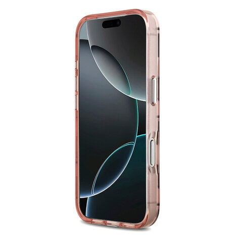 Karl Lagerfeld Karl lagerfeld iPhone 17 Pro Back cover coque - MagSafe - IML metal monogram kc - Rose Karl Lagerfeld Karl lagerfeld iPhone 17 Pro Back cover coque - MagSafe - IML metal monogram kc - Rose