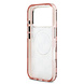 Karl Lagerfeld Karl lagerfeld iPhone 17 Pro Backcover hoesje - MagSafe - IML metal monogram kc - Roze