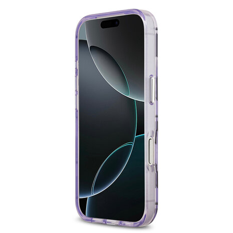 Karl Lagerfeld Karl lagerfeld iPhone 17 Pro Back cover coque - MagSafe - IML metal monogram kc - Violet Karl Lagerfeld Karl lagerfeld iPhone 17 Pro Back cover coque - MagSafe - IML metal monogram kc - Violet