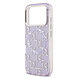 Karl Lagerfeld Karl lagerfeld iPhone 17 Pro Backcover hoesje - MagSafe - IML metal monogram kc - Paars