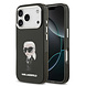 Karl Lagerfeld Karl lagerfeld iPhone 17 Pro Back cover coque - MagSafe - IML Aquarelle - Noir