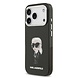 Karl Lagerfeld Karl lagerfeld iPhone 17 Pro Back cover coque - MagSafe - IML Aquarelle - Noir