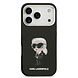 Karl Lagerfeld Karl lagerfeld iPhone 17 Pro Back cover coque - MagSafe - IML Aquarelle - Noir