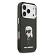 Karl Lagerfeld Karl lagerfeld iPhone 17 Pro Back cover coque - MagSafe - IML Aquarelle - Noir