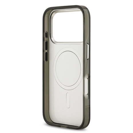 Karl Lagerfeld Karl lagerfeld iPhone 17 Pro Back cover coque - MagSafe - IML Aquarelle - Noir