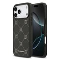 Karl Lagerfeld Karl Lagerfeld iPhone 17 Pro/iPhone 18 Pro Handyhülle MagSafe Karl-Köpfe - Schwarz