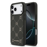 Karl Lagerfeld Karl lagerfeld iPhone 17 Pro Back cover coque - MagSafe - Karl Heads - Noir