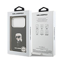 Karl Lagerfeld Karl Lagerfeld iPhone 17 Pro/iPhone 18 Pro Handyhülle MagSafe IML-Aquarelldesign - Schwarz
