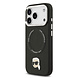 Karl Lagerfeld Karl lagerfeld iPhone 17 Pro Back cover coque - MagSafe - K&C Pins - Noir Karl Lagerfeld Karl lagerfeld iPhone 17 Pro Back cover coque - MagSafe - K&C Pins - Noir