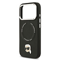 Karl Lagerfeld Karl Lagerfeld iPhone 17 Pro/iPhone 18 Pro Handyhülle MagSafe Karl-&-Choupette-Pins - Schwarz