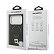 Karl Lagerfeld Karl lagerfeld iPhone 17 Pro Back cover coque - MagSafe - K&C Pins - Noir Karl Lagerfeld Karl lagerfeld iPhone 17 Pro Back cover coque - MagSafe - K&C Pins - Noir