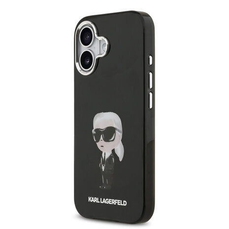 Karl Lagerfeld Karl lagerfeld iPhone 17 Back-Cover hul - MagSafe - IML Aquarelle - Schwarz