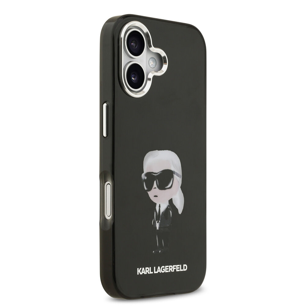 Karl Lagerfeld Karl lagerfeld iPhone 17 Back-Cover hul - MagSafe - IML Aquarelle - Schwarz