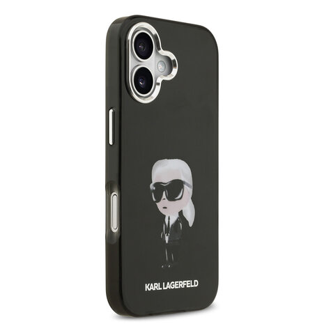 Karl Lagerfeld Karl lagerfeld iPhone 17 Back-Cover hul - MagSafe - IML Aquarelle - Schwarz