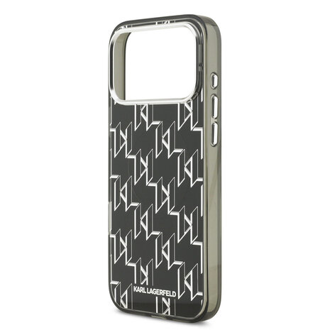 Karl Lagerfeld Karl lagerfeld iPhone 17 Pro Max Back cover coque - MagSafe - IML metal monogram kc - Noir Karl Lagerfeld Karl lagerfeld iPhone 17 Pro Max Back cover coque - MagSafe - IML metal monogram kc - Noir