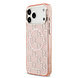 Karl Lagerfeld Karl lagerfeld iPhone 17 Pro Max Back cover coque - MagSafe - IML metal monogram kc - Rose Karl Lagerfeld Karl lagerfeld iPhone 17 Pro Max Back cover coque - MagSafe - IML metal monogram kc - Rose