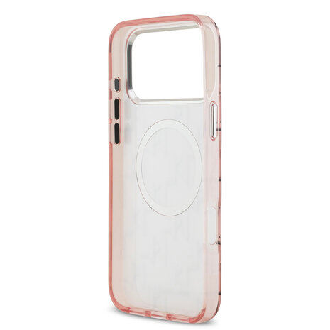 Karl Lagerfeld Karl lagerfeld iPhone 17 Pro Max Back cover coque - MagSafe - IML metal monogram kc - Rose Karl Lagerfeld Karl lagerfeld iPhone 17 Pro Max Back cover coque - MagSafe - IML metal monogram kc - Rose