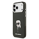 Karl Lagerfeld Karl lagerfeld iPhone 17 Pro Max Back cover coque - MagSafe - IML Aquarelle - Noir Karl Lagerfeld Karl lagerfeld iPhone 17 Pro Max Back cover coque - MagSafe - IML Aquarelle - Noir
