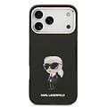 Karl Lagerfeld Karl Lagerfeld iPhone 17 Pro Max/iPhone 18 Pro Max Handyhülle MagSafe IML-Aquarelldesign - Schwarz