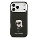 Karl Lagerfeld Karl lagerfeld iPhone 17 Pro Max Back cover coque - MagSafe - IML Aquarelle - Noir Karl Lagerfeld Karl lagerfeld iPhone 17 Pro Max Back cover coque - MagSafe - IML Aquarelle - Noir