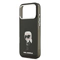 Karl Lagerfeld Karl Lagerfeld iPhone 17 Pro Max/iPhone 18 Pro Max Handyhülle MagSafe IML-Aquarelldesign - Schwarz