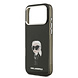 Karl Lagerfeld Karl lagerfeld iPhone 17 Pro Max Back cover coque - MagSafe - IML Aquarelle - Noir Karl Lagerfeld Karl lagerfeld iPhone 17 Pro Max Back cover coque - MagSafe - IML Aquarelle - Noir