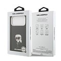 Karl Lagerfeld Karl Lagerfeld iPhone 17 Pro Max/iPhone 18 Pro Max Handyhülle MagSafe IML-Aquarelldesign - Schwarz