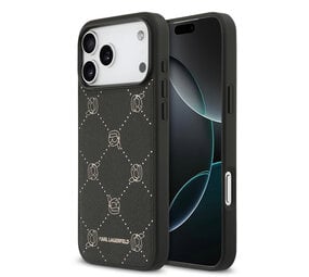 Karl Lagerfeld Karl lagerfeld iPhone 17 Pro Max Back cover coque - MagSafe - Karl Heads - Noir Karl Lagerfeld Karl lagerfeld iPhone 17 Pro Max Back cover coque - MagSafe - Karl Heads - Noir