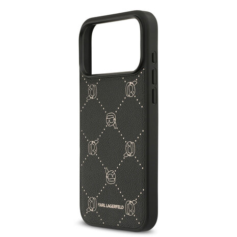 Karl Lagerfeld Karl lagerfeld iPhone 17 Pro Max Back cover coque - MagSafe - Karl Heads - Noir Karl Lagerfeld Karl lagerfeld iPhone 17 Pro Max Back cover coque - MagSafe - Karl Heads - Noir