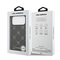 Karl Lagerfeld Karl Lagerfeld iPhone 17 Pro Max/iPhone 18 Pro Max Handyhülle MagSafe Karl-Köpfe - Schwarz
