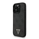 Guess Guess iPhone 16 Pro Back cover case - MagSafe - 4G Triangle Logo With Strap - Black Guess Guess iPhone 16 Pro Back cover case - MagSafe - 4G Triangle Logo With Strap - Black