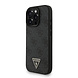 Guess Guess iPhone 16 Pro Back-Cover hul - MagSafe - 4G Triangle Logo With Strap - Schwarz Guess Guess iPhone 16 Pro Back-Cover hul - MagSafe - 4G Triangle Logo With Strap - Schwarz
