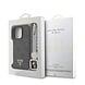 Guess Guess iPhone 16 Pro Backcover hoesje - MagSafe - 4G Triangle Logo With Strap - Zwart Guess Guess iPhone 16 Pro Backcover hoesje - MagSafe - 4G Triangle Logo With Strap - Zwart