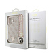 Guess Guess iPhone 16 Back-Cover hul - MagSafe - 4G Triangle Logo With Strap - Rosa Guess Guess iPhone 16 Back-Cover hul - MagSafe - 4G Triangle Logo With Strap - Rosa