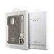 Guess Guess iPhone 16 Pro Max Back cover case - MagSafe - 4G Triangle Logo With Strap - Brown Guess Guess iPhone 16 Pro Max Back cover case - MagSafe - 4G Triangle Logo With Strap - Brown