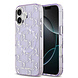 Karl Lagerfeld Karl lagerfeld iPhone 17 Backcover hoesje - MagSafe - IML metal monogram kc - Paars