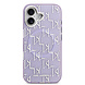 Karl Lagerfeld Karl lagerfeld iPhone 17 Back-Cover hul - MagSafe - IML metal monogram kc - Lila