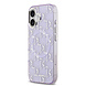 Karl Lagerfeld Karl lagerfeld iPhone 17 Backcover hoesje - MagSafe - IML metal monogram kc - Paars