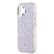 Karl Lagerfeld Karl lagerfeld iPhone 17 Back-Cover hul - MagSafe - IML metal monogram kc - Lila