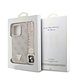 Guess Guess iPhone 16 Pro Max Back-Cover hul - MagSafe - 4G Triangle Logo With Strap - Rosa