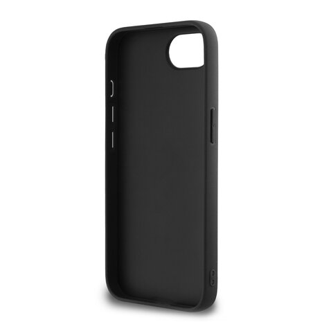 Guess Guess iPhone 16e & 17e Back cover coque - 4G - Big Metal Logo - Noir
