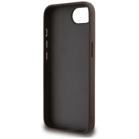 Guess Guess iPhone 16e & 17e Back cover case - 4G Charm - Brown Guess Guess iPhone 16e & 17e Back cover case - 4G Charm - Brown