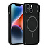 AG Matte Glass iPhone 14 & 13 Back cover coque - Magsafe full protection cover - Noir