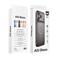 AG Matte Glass iPhone 14 & 13 Back cover coque - Magsafe full protection cover - Noir