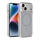 AG Matte Glass AG Matte Glass iPhone 14 & 13 Back cover coque - Magsafe full protection cover - Argent AG Matte Glass AG Matte Glass iPhone 14 & 13 Back cover coque - Magsafe full protection cover - Argent