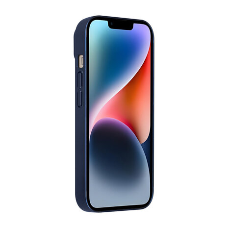 AG Matte Glass AG Matte Glass iPhone 14 & 13 Back cover coque - Magsafe full protection cover - Bleu AG Matte Glass AG Matte Glass iPhone 14 & 13 Back cover coque - Magsafe full protection cover - Bleu