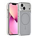 AG Matte Glass AG Matte Glass iPhone 13 & 14 Back cover coque - Magsafe full protection cover - Argent AG Matte Glass AG Matte Glass iPhone 13 & 14 Back cover coque - Magsafe full protection cover - Argent